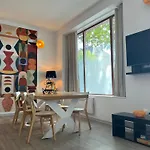 Au Cheval Blanc - Appartement Familial 6P Parking Prive Proche Colmar Centre