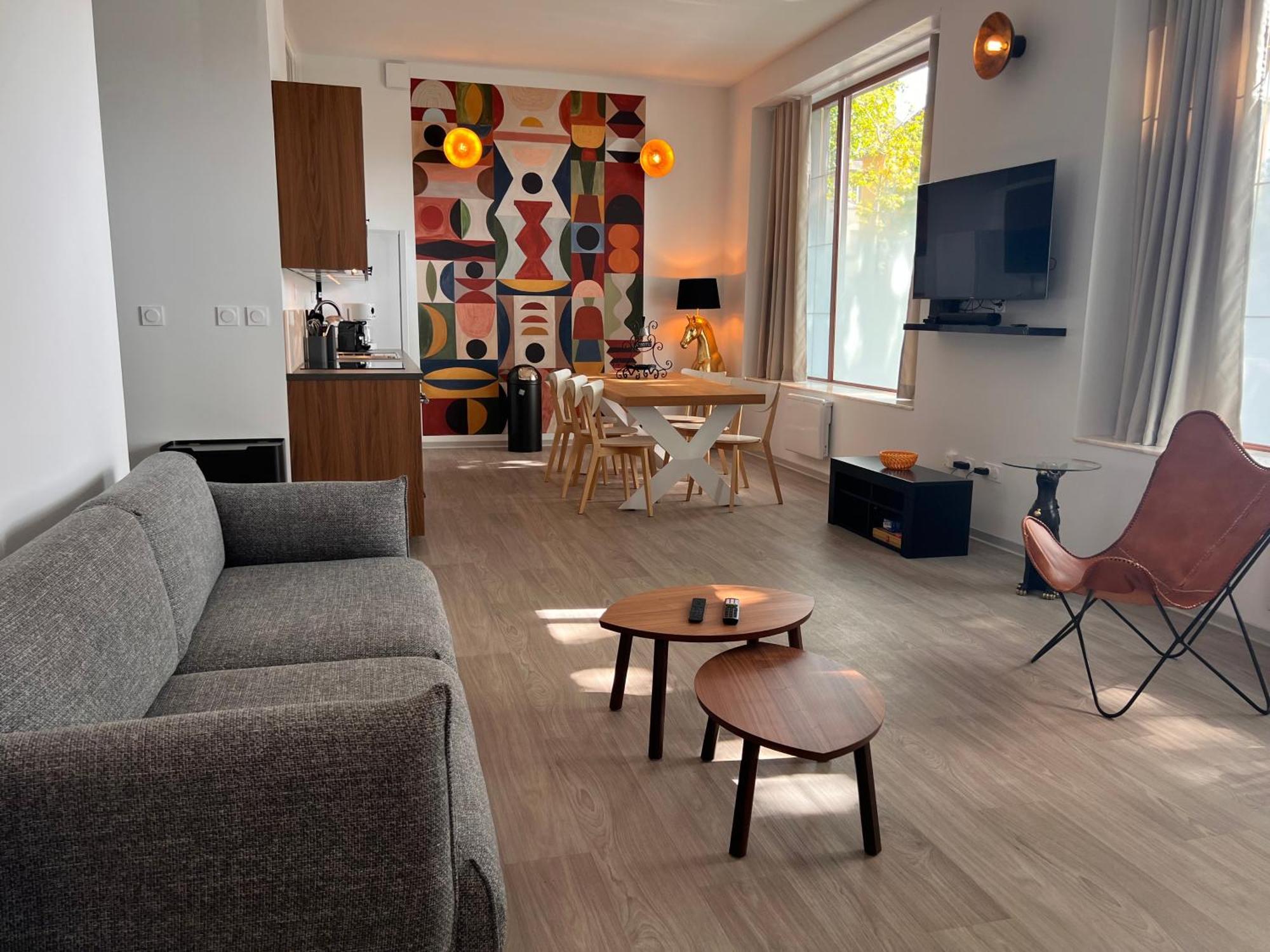 Appartement Au Cheval Blanc - Familial 6p Parking Prive Proche Centre